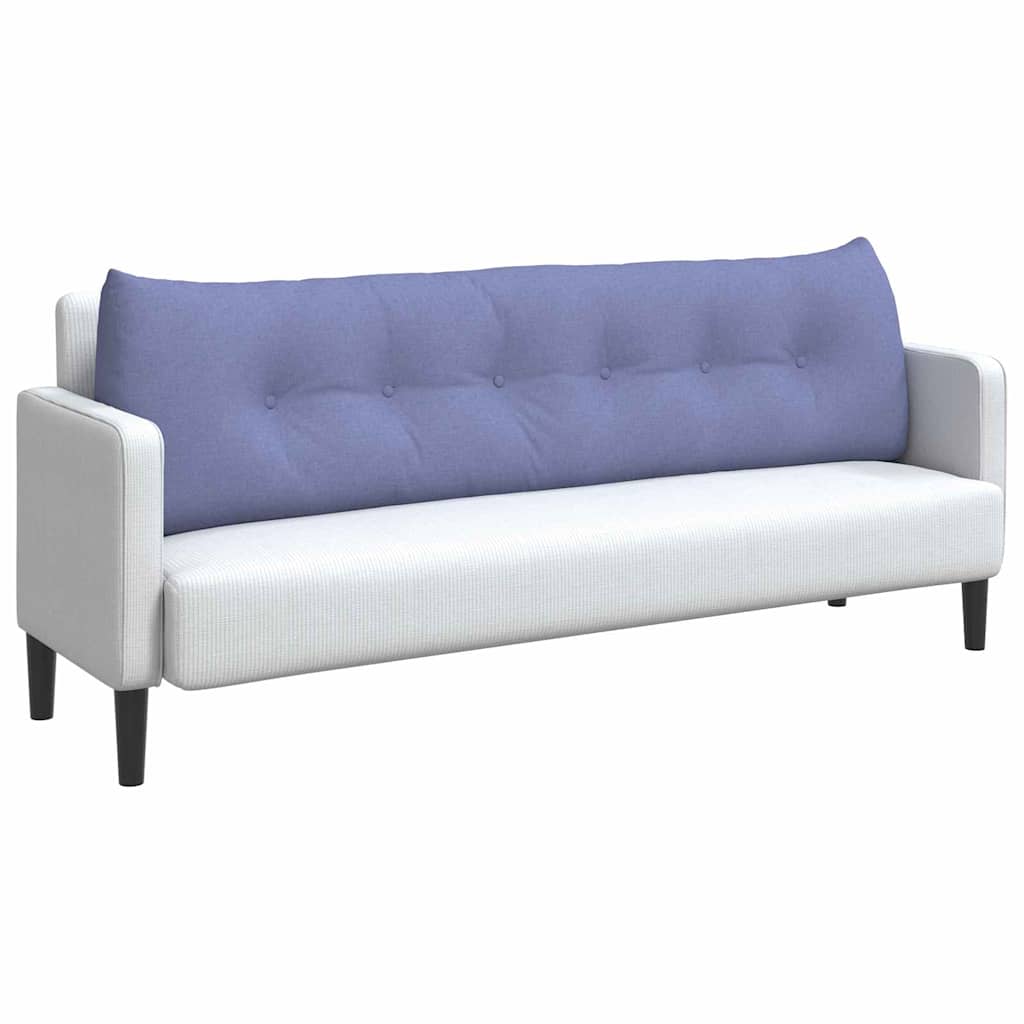 Cuscino per Schiena Blu jeans 180 x 24 x 50 cm Tessuto