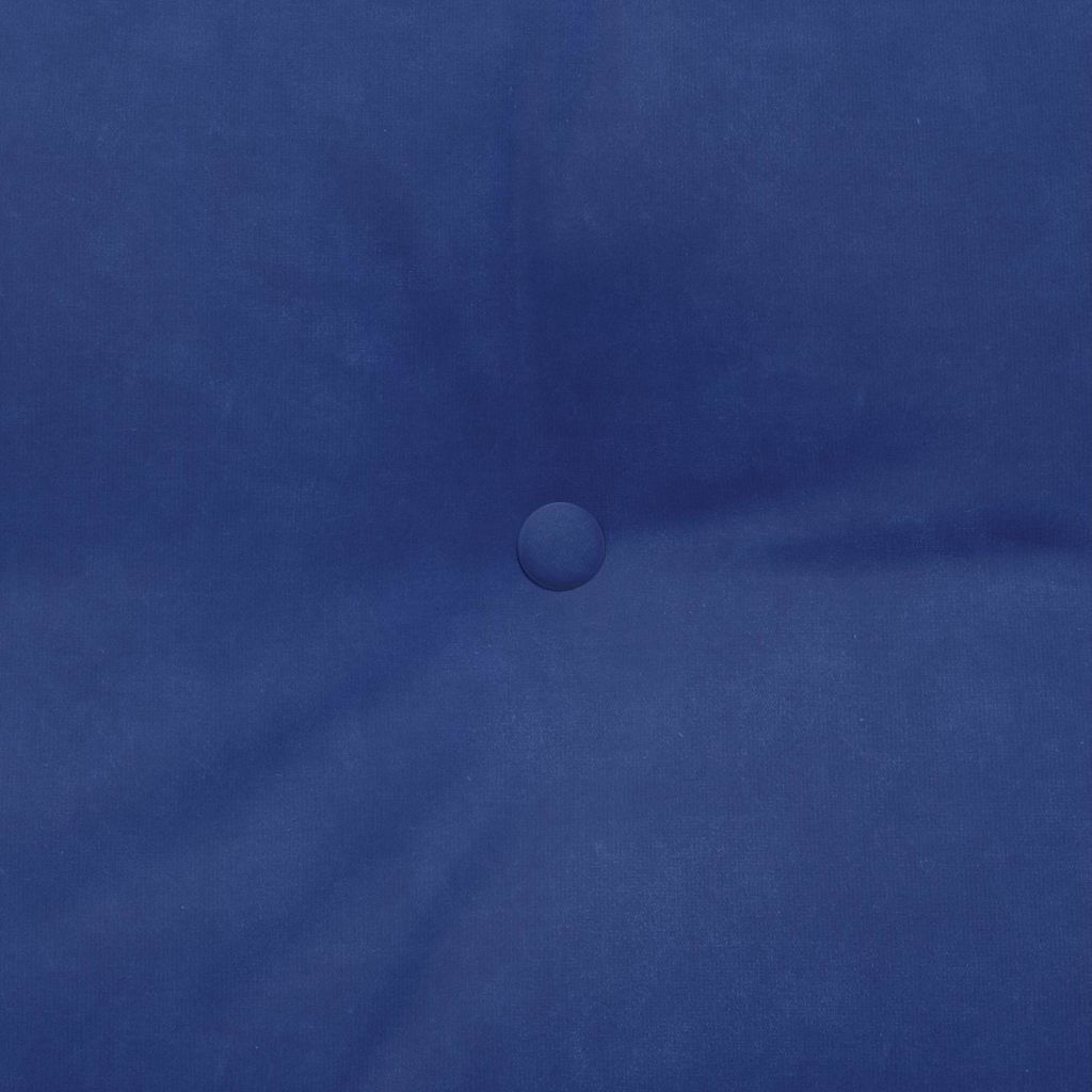 Cuscino per Schiena Blu Polizia 180 x 24 x 50 cm Velluto