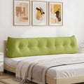 Cuscino per Schiena Verde chiaro 200 x 24 x 50 cm Tessuto