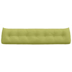 Cuscino per Schiena Verde chiaro 200 x 24 x 50 cm Tessuto