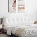 Cuscino per Schiena Bianco 200 x 24 x 50 cm Tessuto