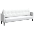 Cuscino per Schiena Bianco 200 x 24 x 50 cm Tessuto