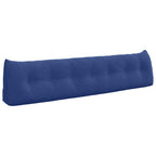 Cuscino per Schiena Blu Polizia 200 x 24 x 50 cm Velluto
