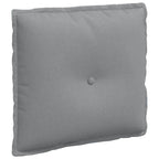 Cuscino per Schiena Grigio chiaro 50 x 19 x 45 cm Tessuto