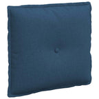 Cuscino per Schiena Blu 50 x 19 x 45 cm Tessuto