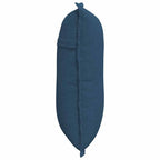 Cuscino per Schiena Blu 50 x 19 x 45 cm Tessuto