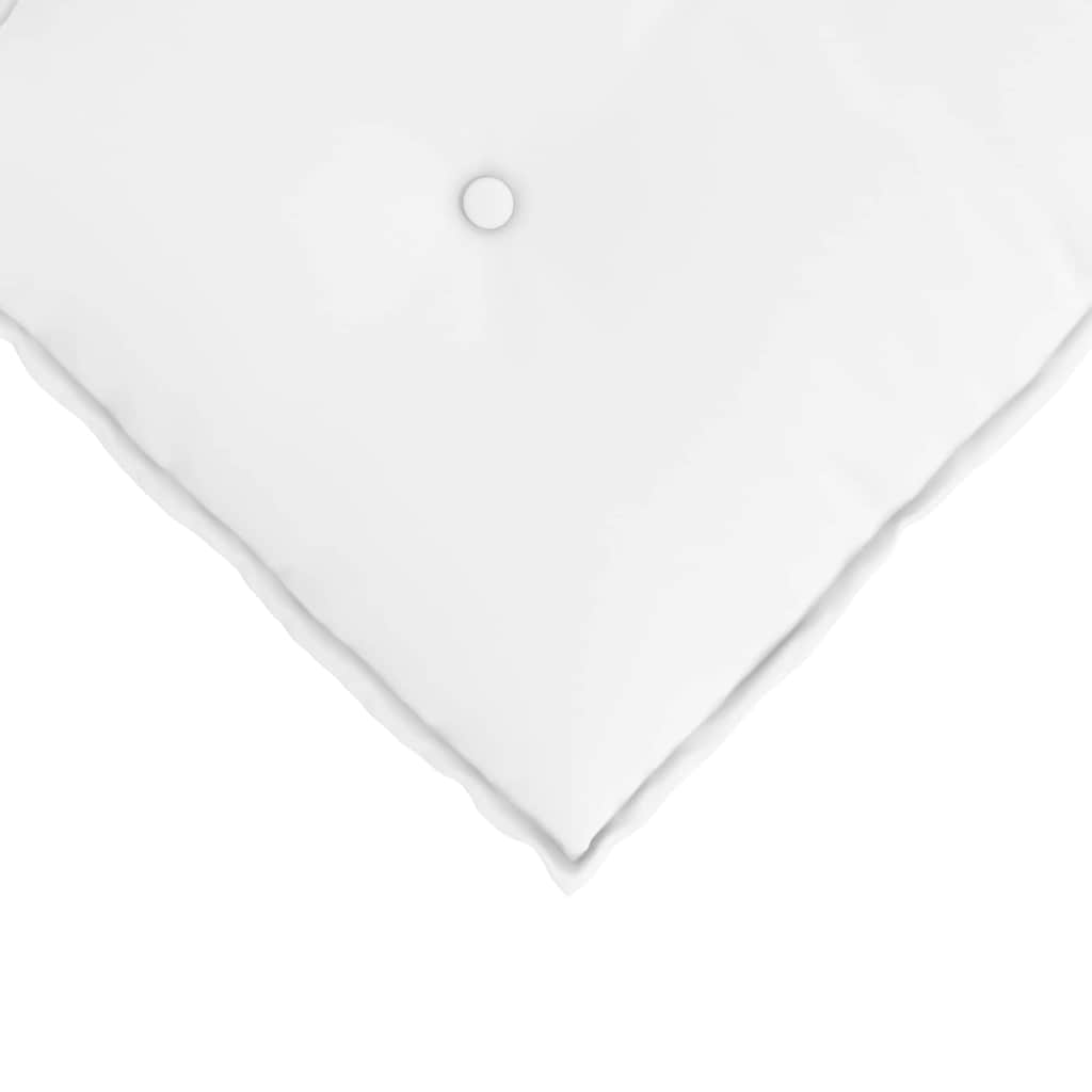 Cuscino per Schiena Bianco 50 x 19 x 45 cm Tessuto
