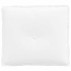Cuscino per Schiena Bianco 50 x 19 x 45 cm Tessuto