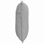 Cuscino per Schiena Grigio Nuvola 50 x 19 x 45 cm Tessuto