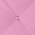 Cuscino per Schiena Rosa 50 x 19 x 45 cm Tessuto