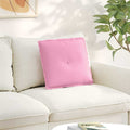 Cuscino per Schiena Rosa 50 x 19 x 45 cm Tessuto