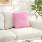 Cuscino per Schiena Rosa 50 x 19 x 45 cm Tessuto