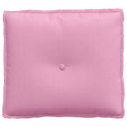 Cuscino per Schiena Rosa 50 x 19 x 45 cm Tessuto