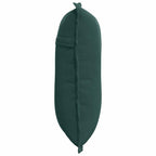 Cuscino per Schiena Verde Scuro 50 x 45 cm Tessuto in Cords