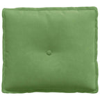 Cuscino per Schiena Verde chiaro 50 x 45 cm Tessuto in Cords