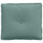 Cuscino per Schiena Verde Mare 50 x 45 cm Tessuto in Cords