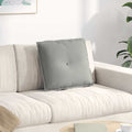 Cuscino per Schiena Grigio chiaro 50 x 45 cm