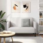Cuscino per Schiena Grigio chiaro 50 x 45 cm