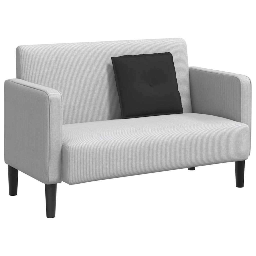 Cuscino per Schiena Nero 50 x 45 cm Tessuto in Microfibra