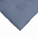 Cuscino per Schiena Blu 50 x 45 cm Tessuto in Cords
