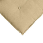 Cuscino per Schiena Grigio Verde 50 x 45 cm Tessuto in Cords