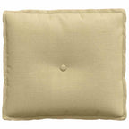 Cuscino per Schiena Grigio Verde 50 x 45 cm Tessuto in Cords