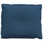 Cuscino per Schiena Blu 60 x 19 x 50 cm Tessuto