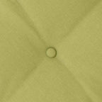Cuscino per Schiena Verde chiaro 60 x 19 x 50 cm Tessuto