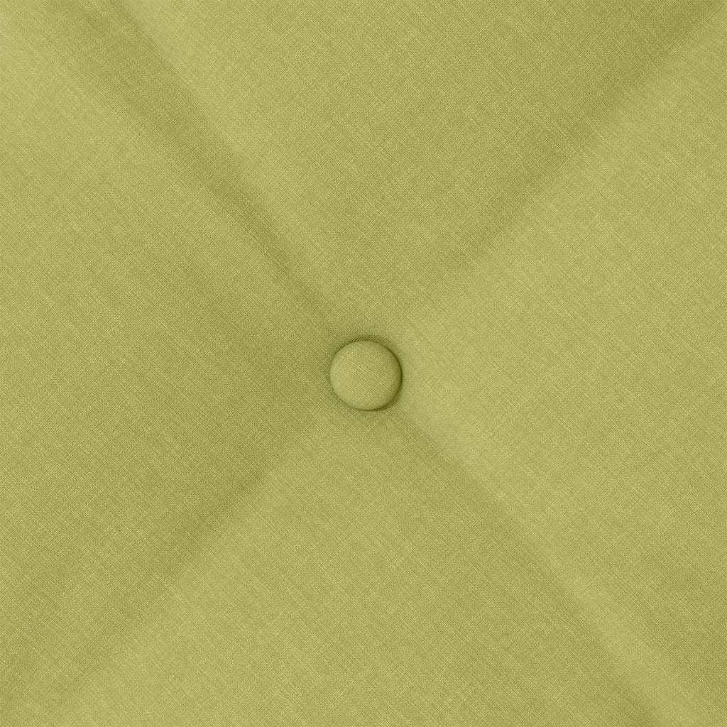 Cuscino per Schiena Verde chiaro 60 x 19 x 50 cm Tessuto