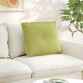 Cuscino per Schiena Verde chiaro 60 x 19 x 50 cm Tessuto
