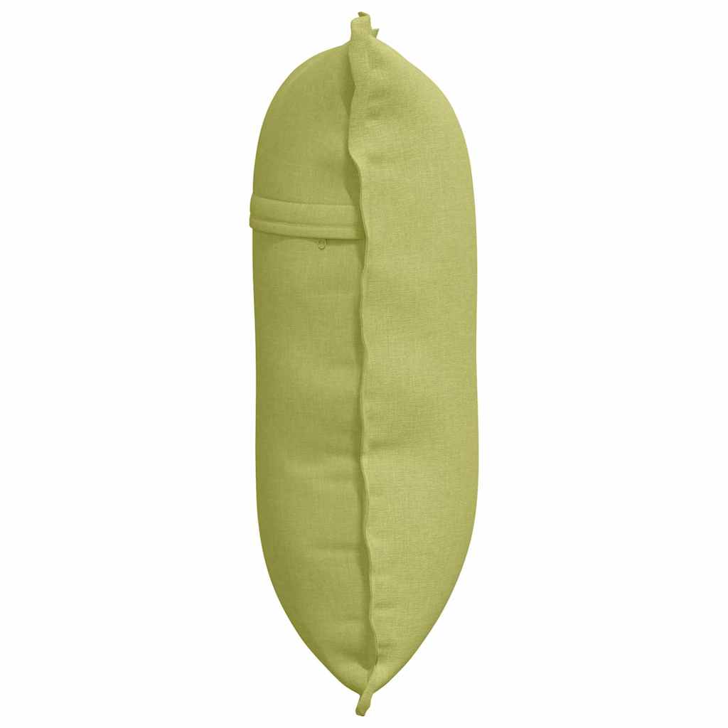 Cuscino per Schiena Verde chiaro 60 x 19 x 50 cm Tessuto