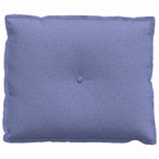 Cuscino per Schiena Blu jeans 60 x 19 x 50 cm Tessuto