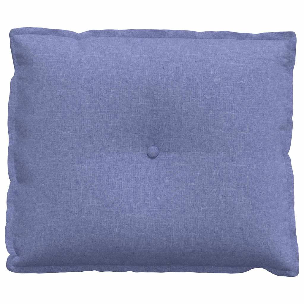 Cuscino per Schiena Blu jeans 60 x 19 x 50 cm Tessuto