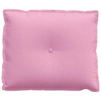 Cuscino per Schiena Rosa 60 x 19 x 50 cm Tessuto