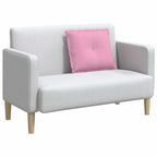 Cuscino per Schiena Rosa 60 x 19 x 50 cm Tessuto