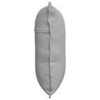 Cuscino per Schiena Grigio chiaro 60 x 50 cm Tessuto in Cords