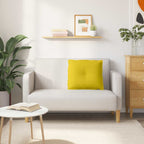 Cuscino per Schiena Giallo 60 x 50 cm Tessuto in Cords