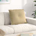 Cuscino per Schiena Grigio Verde 60 x 50 cm Tessuto in Cords