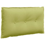Cuscino per Schiena Verde chiaro 80 x 19 x 50 cm Tessuto
