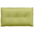 Cuscino per Schiena Verde chiaro 80 x 19 x 50 cm Tessuto