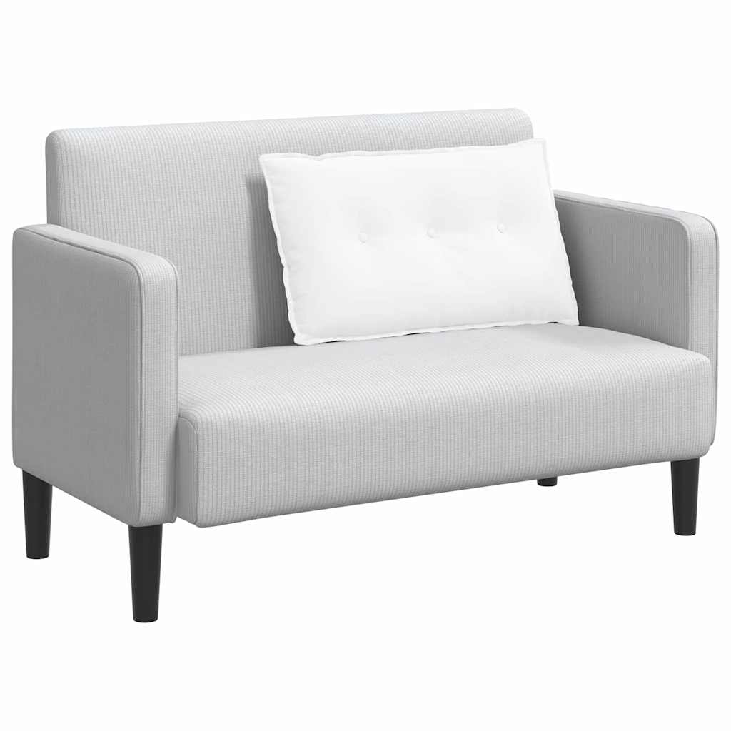 Cuscino per Schiena Bianco 80 x 19 x 50 cm Tessuto