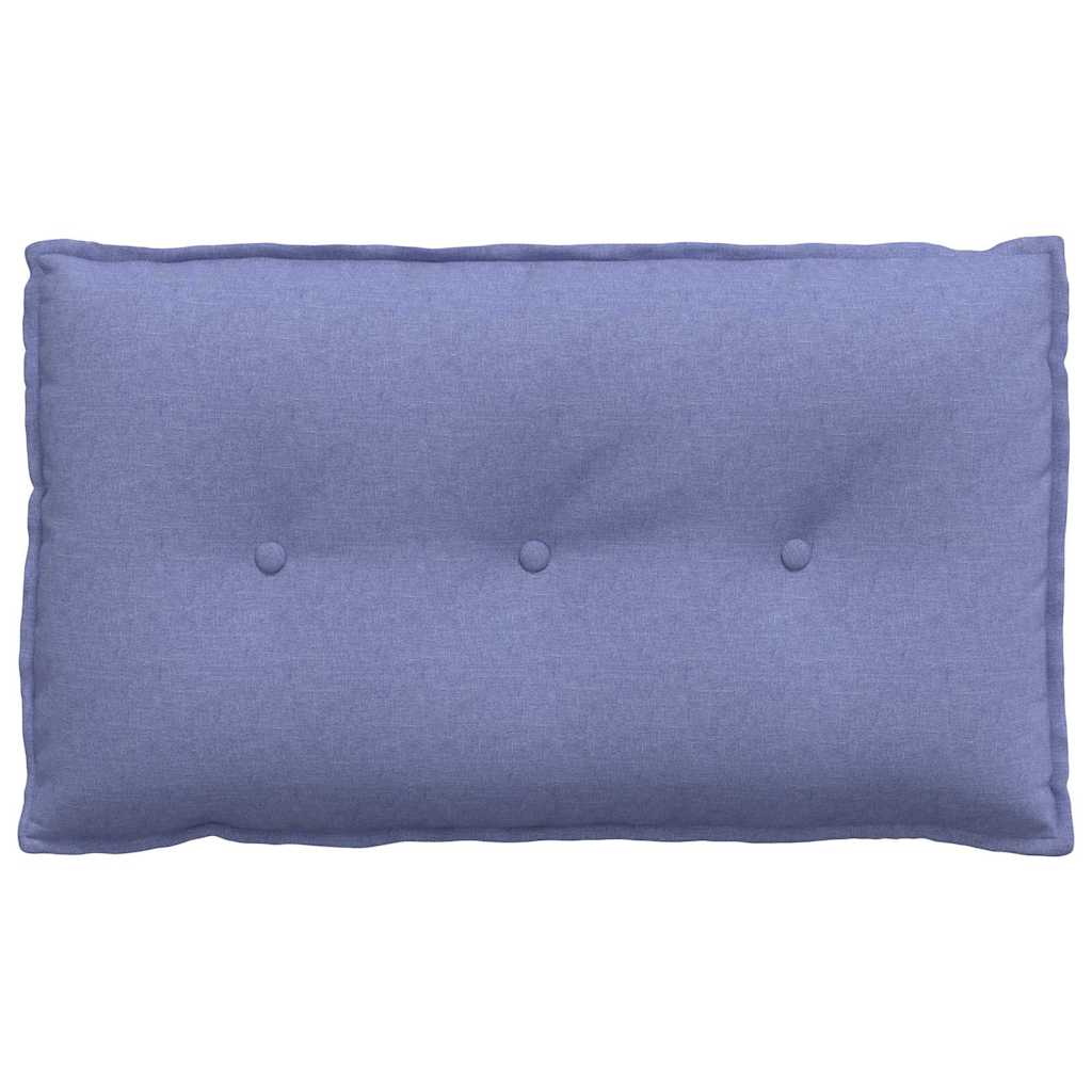 Cuscino per Schiena Blu jeans 80 x 19 x 50 cm Tessuto