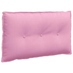 Cuscino per Schiena Rosa 80 x 19 x 50 cm Tessuto