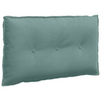 Cuscino per Schiena Verde Mare 80 x 50 cm Tessuto in Cords