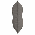 Cuscino per Schiena Grigio chiaro 80 x 50 cm Tessuto in Cords