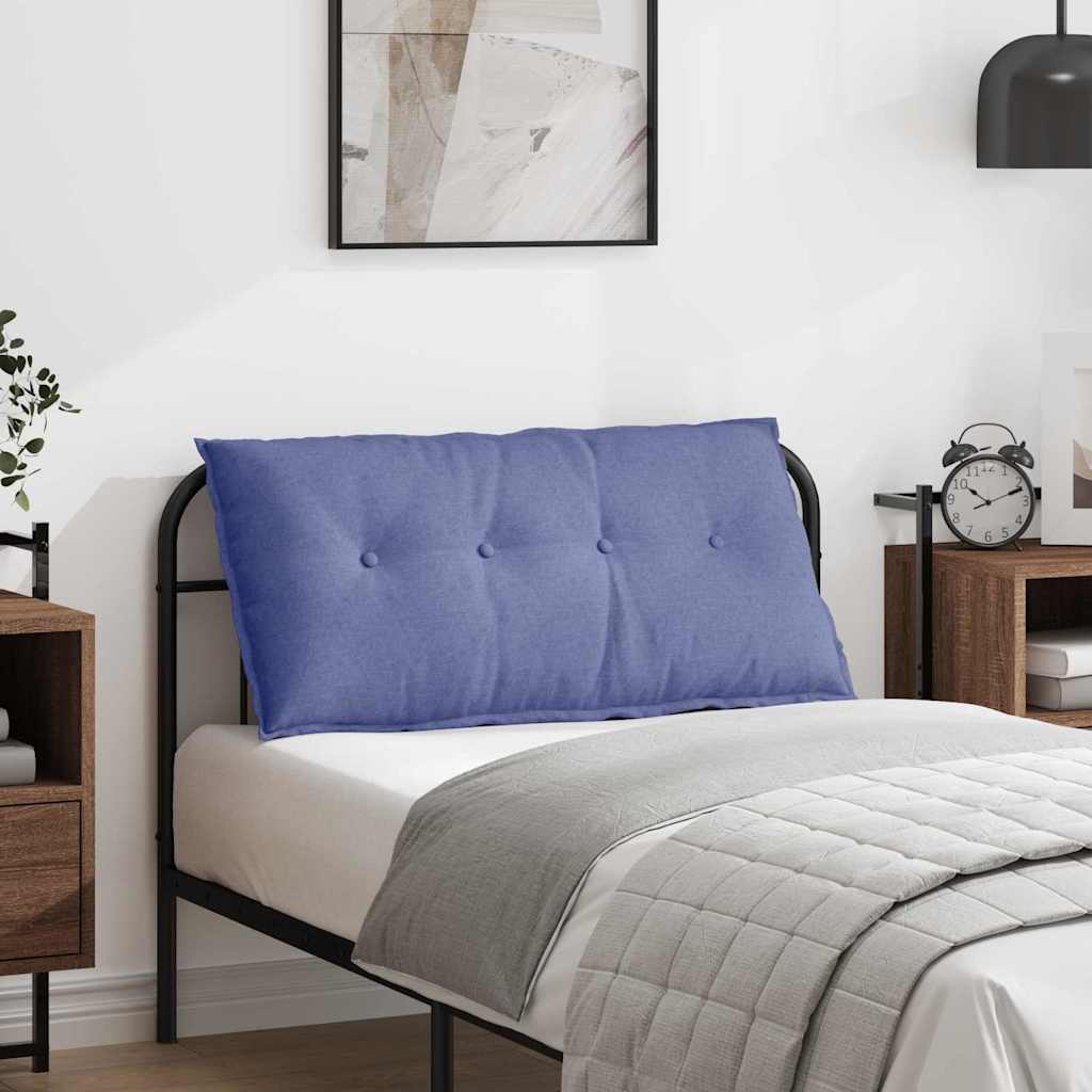 Cuscino per Schiena Blu jeans 100 x 19 x 50 cm Tessuto
