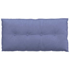Cuscino per Schiena Blu jeans 100 x 19 x 50 cm Tessuto