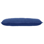 Cuscino per Schiena Blu Polizia 100 x 50 cm Tessuto in Cords