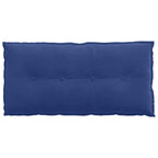 Cuscino per Schiena Blu Polizia 100 x 50 cm Tessuto in Cords