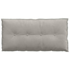Cuscino per Schiena Grigio chiaro 100 x 50 cm
